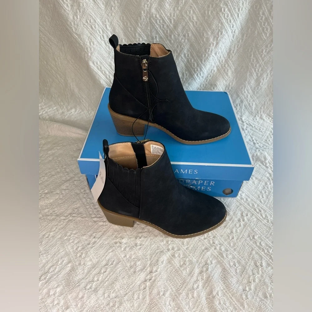 Draper James "Elle" Heeled Booties in Black, size 7, NIB/NWT! - Picture 4 of 10